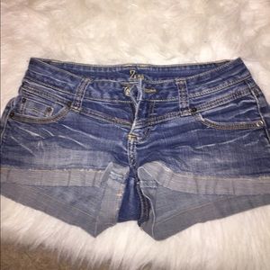 Jean shorts